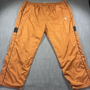 Texas Longhorns Track Pants Mens 3XL Orange NCAA Football Red Oak Warm Up